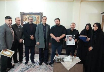 دیدار رئیس بنیاد شهید و امور ایثارگران با خانواده شهدای جنایات آمریکایی ـ صهیونیستی