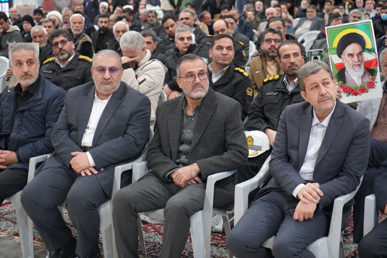 گزارش تصویری: مراسم بزرگداشت شهدای حملات تروریستی آمریکایی صهیونی برگزار شد