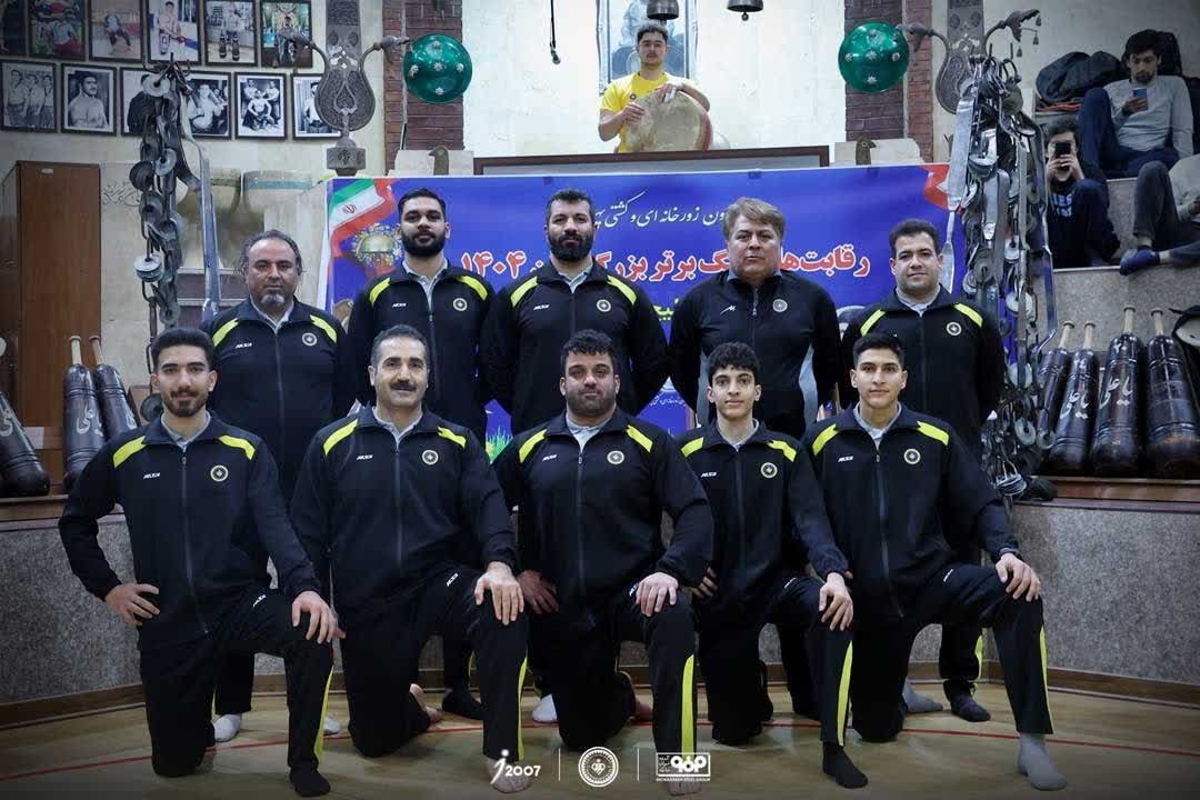 تیم زورخانه ای سپاهان در یک قدمی فینال