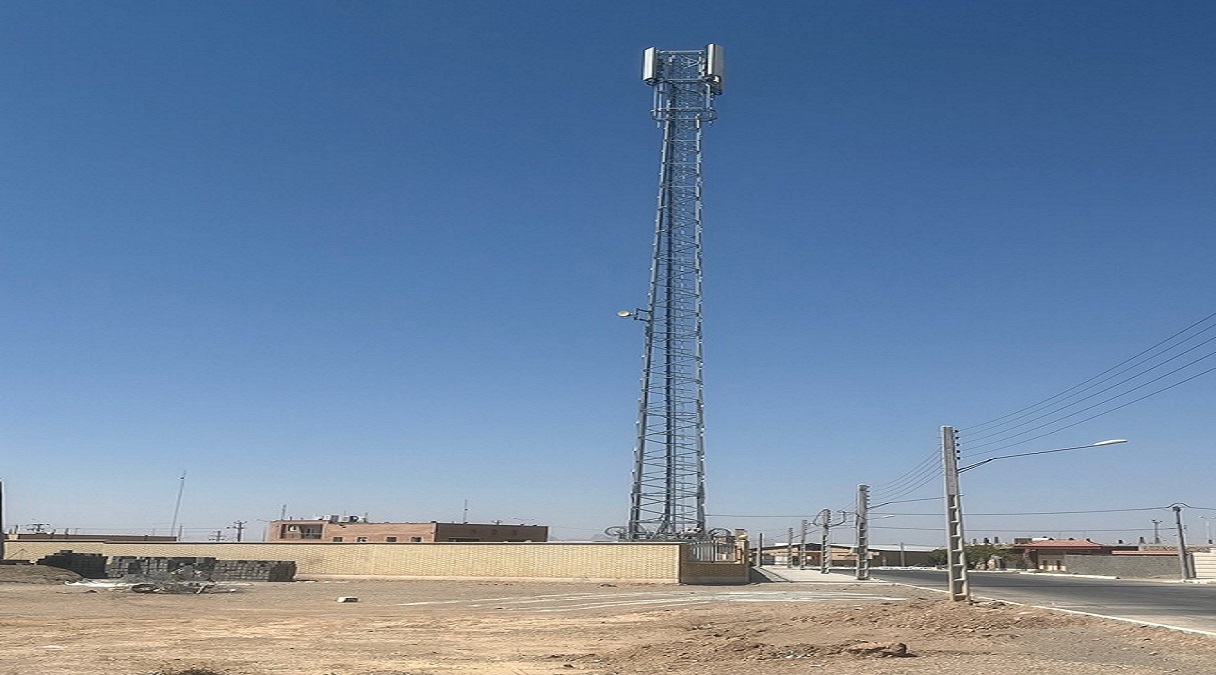 سایت جدید همراه اول بنرود قمصر به بهره برداری رسید