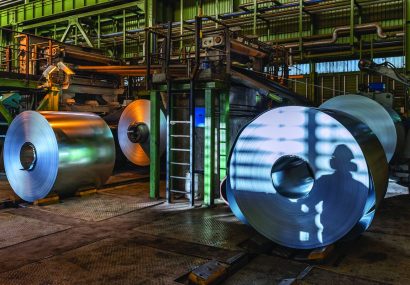 دستیابی به رکورد بازدهوزنی جدید در ناحیه نورد سرد فولاد مبارکه