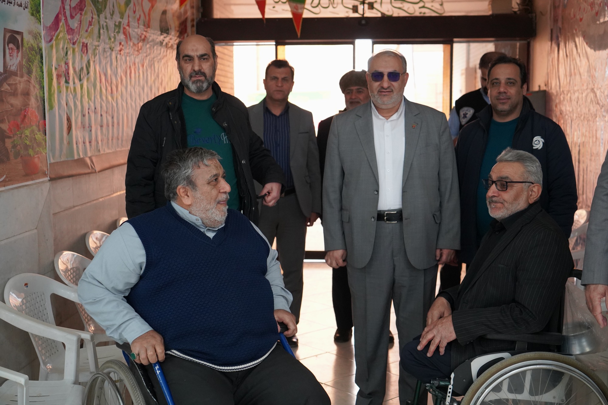  به مناسبت ایام پیروزی انقلاب اسلامی؛ مراسم دیدار با جانبازان مرکز فرهنگی توانبخشی شهید مطهری اصفهان برگزار شد