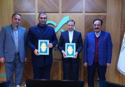  امضای تفاهم‌نامه همکاری مشترک بانک دی و شرکت تجارت الکترونیک با سازمان منطقه آزاد ارس