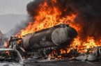 انفجار تانکر سوخت در محور سنندج ـ همدان؛ ۱۱ نفر جان باختند