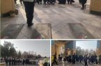 گلباران و عطرافشانی قبور مطهر شهدای ابرکوه در هفته نیروی انتظامی