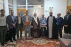 دیدار و تکریم پدر شهید مناقبیفر در شهرستان تفت